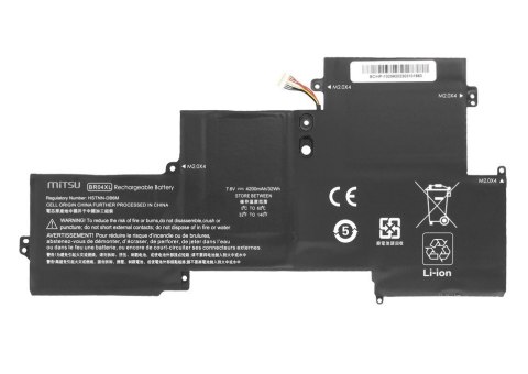 Bateria BR04XL do HP EliteBook Folio 1020 G1 4200 mAh (32 Wh) 7.6V (7.4V) Mitsu