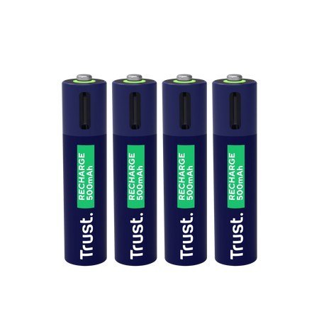 Baterie 4P AAA USB-C Trust