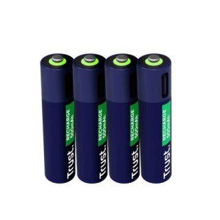 Baterie 4P AAA USB-C Trust