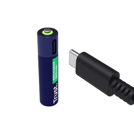 Baterie 4P AAA USB-C Trust