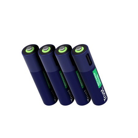 Baterie 4P AAA USB-C Trust