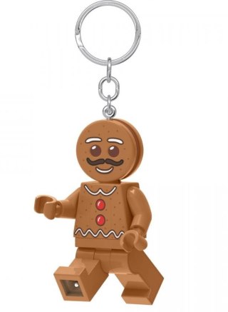 Brelok do kluczy z latarką Piernikowy ludek LEGO