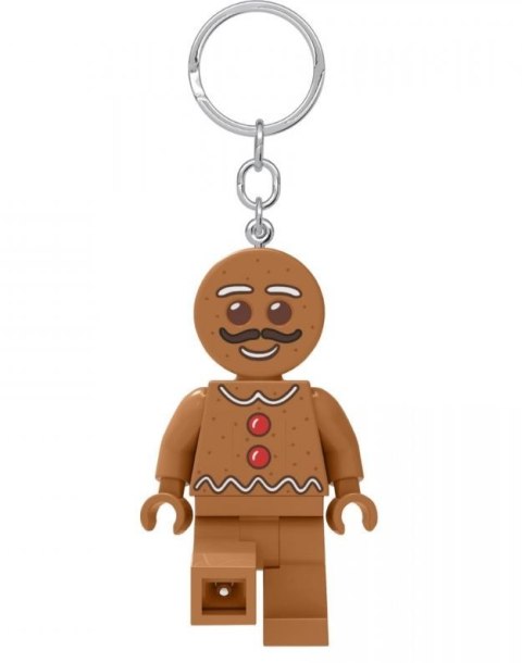 Brelok do kluczy z latarką Piernikowy ludek LEGO