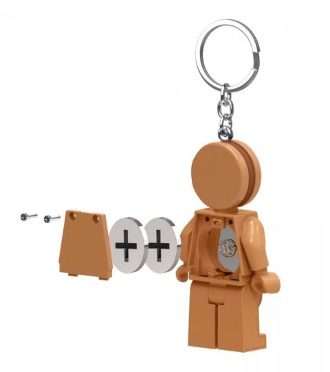 Brelok do kluczy z latarką Piernikowy ludek LEGO