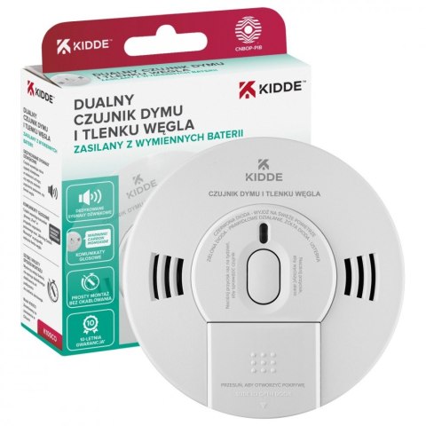 Czujnik tlenku wegla i dymu K10SCO KIDDE
