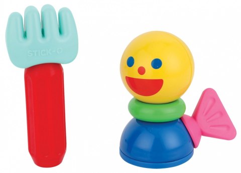 Klocki magnetyczne Stick-o Mój pierwszy zestaw z kołami 9 elementów Magformers
