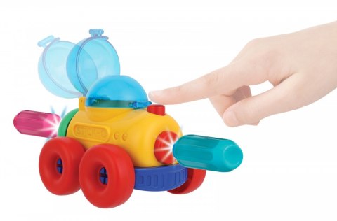 Klocki magnetyczne Stick-o Mój pierwszy zestaw z kołami 9 elementów Magformers