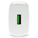 Ładowarka sieciowa 1X USB 18W QC3.0 Biała EverActive