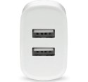 Ładowarka sieciowa 2X USB 2,4A 12W Biała EverActive