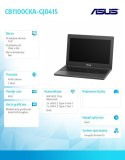 Notebook Chromebook CB1100CKA-GJ0415 - Celeron N5100/8GB/64GB/11.6 cali/ChromeOS/5Y Asus