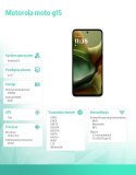 Smartfon moto g15 8/256GB Iguana Green Motorola