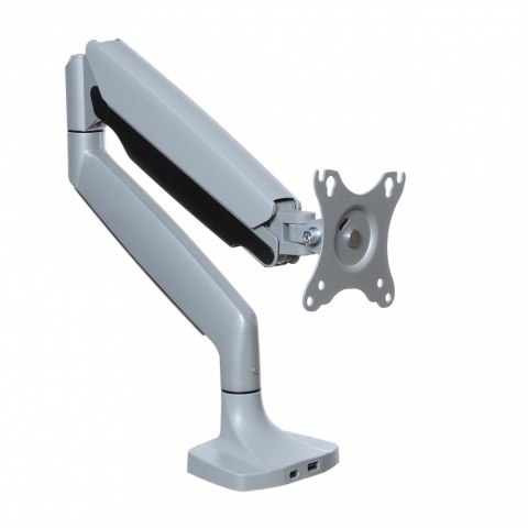 Uchwyt biurkowy gazowy do 1 monitora LED/LCD 17-45 cali L-35HD 1-15KG 1xUSB-A 1xUSB-C 3.0 HEAVY DUTY ART Uchwyt biurkowy gazowy do 1 monitora LED/LCD 17-45 cali L-35HD 1-15KG 1xUSB-A 1xUSB-C 3.0 HEAVY DUTY ART
