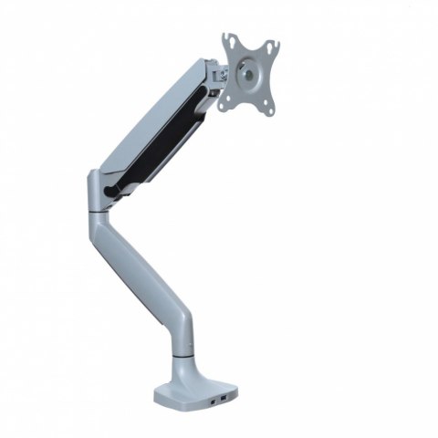 Uchwyt biurkowy gazowy do 1 monitora LED/LCD 17-45 cali L-35HD 1-15KG 1xUSB-A 1xUSB-C 3.0 HEAVY DUTY ART Uchwyt biurkowy gazowy do 1 monitora LED/LCD 17-45 cali L-35HD 1-15KG 1xUSB-A 1xUSB-C 3.0 HEAVY DUTY ART