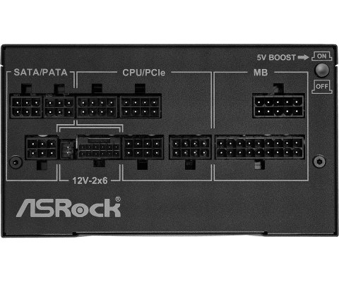 Zasilacz PG-750G 750W 80PLUS GOLD modularny ASRock Zasilacz PG-750G 750W 80PLUS GOLD modularny ASRock