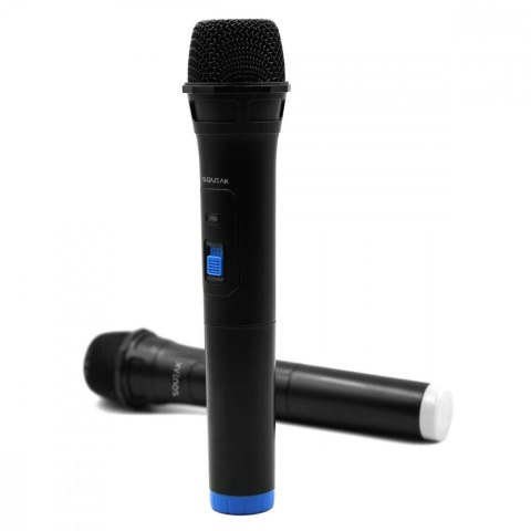 Zestaw mikrofonów do KARAOKE VocalDuo 2,4G 30 metrów zasięgu SQUEAK Zestaw mikrofonów do KARAOKE VocalDuo 2,4G 30 metrów zasięgu SQUEAK