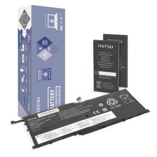 Bateria 00HW028 01AV439 do Lenovo X1 Carbon 20FB 3290 mAh (50 Wh) 15.2V Mitsu