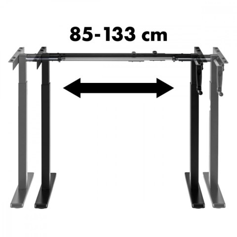 Biurko z regulacją wysokości, 60kg MC-790NB Maclean