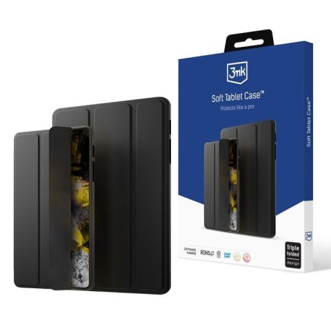 Etui Soft Tablet Case iPad Pro 13 cali Czarne 3MK