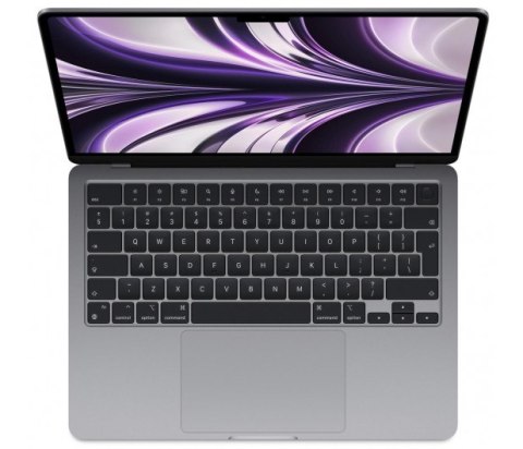 MacBook Air 13,6 cala: M2 8/10, 24GB, 256GB, 30W - Gwiezdna szarość - MC7U4ZE/A/P1/R1