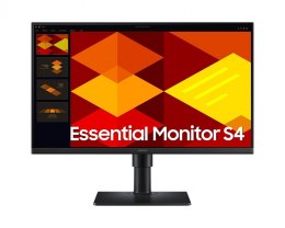 Monitor 27 cali S40GD IPS 1920x1080 FHD 16:9 2xHDMI 1xDP 2xUSB-A 2.0 1xUSB-B 5ms 100Hz HAS+PIV płaski 3YOn-Site (LS27D400GAUXEN) Samsung