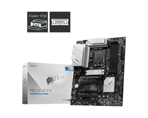 Płyta główna PRO B760-P II S1700 4DDR5 DP/HDMI ATX MSI