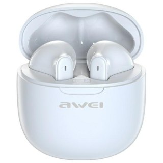 Słuchawki Bluetooth 5.3 T68 TWS ENC Białe AWEI
