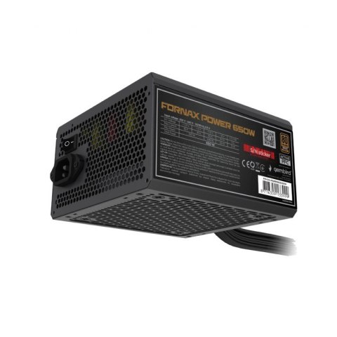 Zasilacz ATX 650W aktywne PFC 12 cm fan 80+Bronze color box Gembird