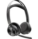 Zestaw słuchawkowy Voyager Focus 2 z certyfikatem Microsoft Teams USB-C-C + przejściówka USB-C/A 9T9J4AA POLY