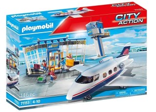 Zestaw z figurkami City Action 71153 Lotnisko z samolotem Playmobil