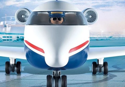 Zestaw z figurkami City Action 71153 Lotnisko z samolotem Playmobil