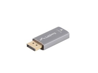 Adapter Displayport(M)- HDMI(F)4K srebrny Lanberg