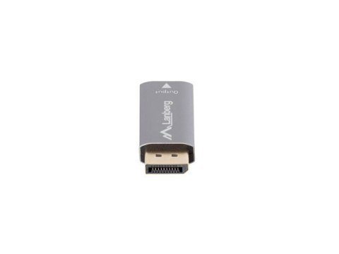 Adapter Displayport(M)- HDMI(F)4K srebrny Lanberg