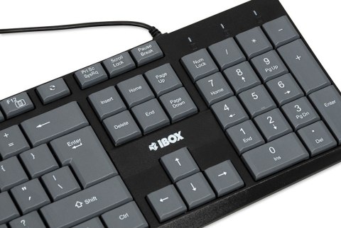 Klawiatura ERIS Grey USB IBOX