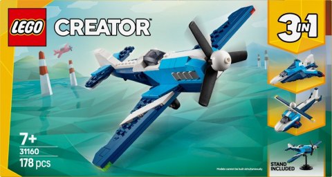 Klocki Creator 31160 Statek powietrzny: samolot wyścigowy LEGO