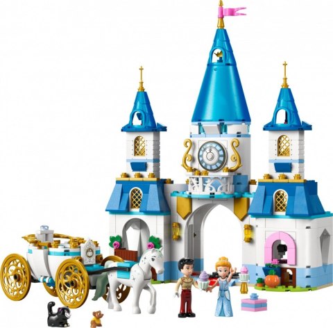 Klocki Disney 43275 Zamek Kopciuszka i kareta LEGO