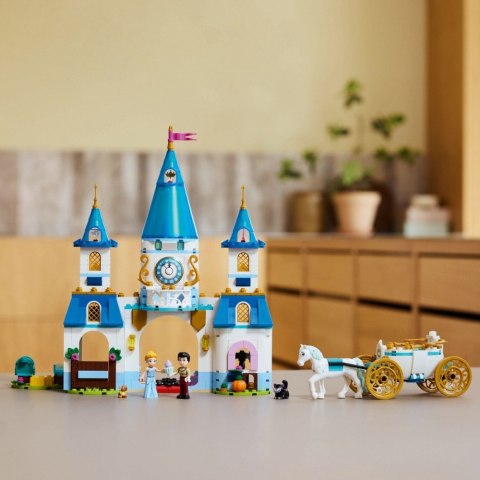Klocki Disney 43275 Zamek Kopciuszka i kareta LEGO