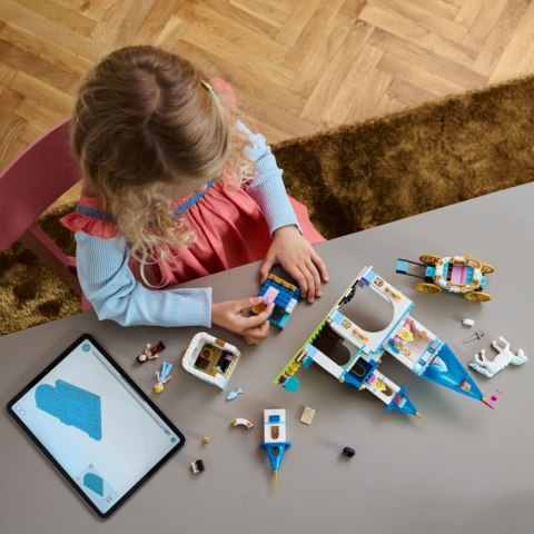 Klocki Disney 43275 Zamek Kopciuszka i kareta LEGO