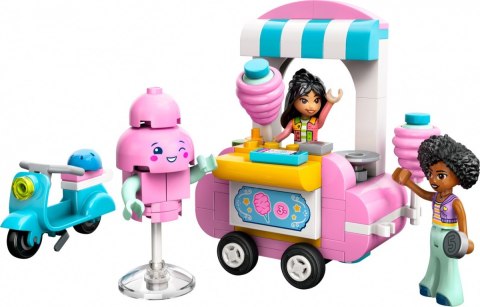 Klocki Friends 42643 Stoisko z watą cukrową i skuter LEGO