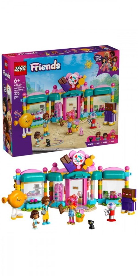 Klocki Friends 42649 Sklep z cukierkami w Heartlake LEGO
