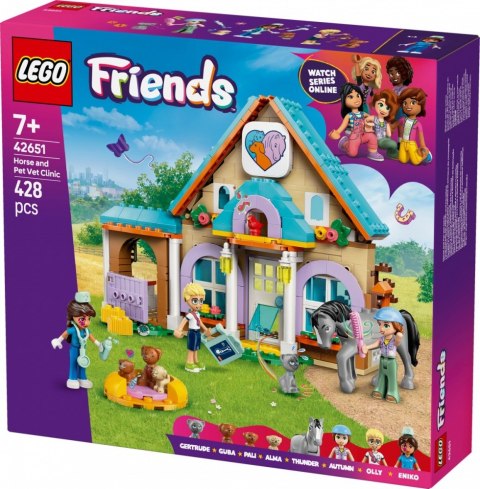 Klocki Friends 42651 Koń i lecznica dla zwierząt LEGO