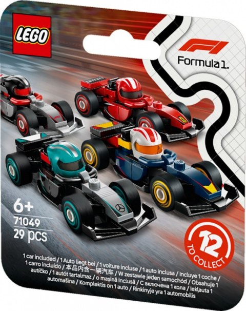 Klocki Minifigures 71049 Kolekcjonerski bolid F1 (display 36 sztuk) LEGO