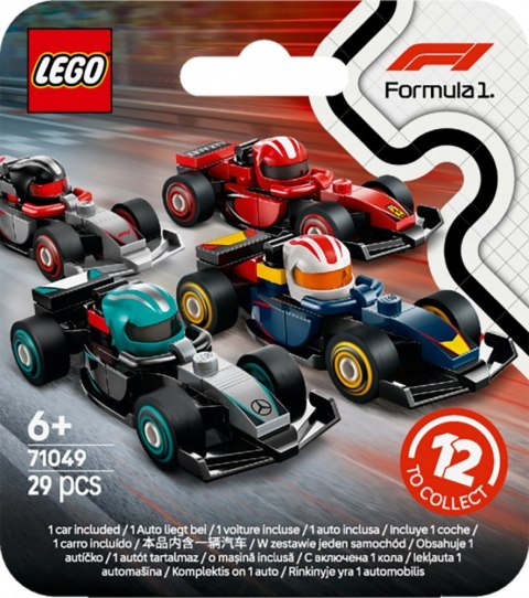 Klocki Minifigures 71049 Kolekcjonerski bolid F1 (display 36 sztuk) LEGO