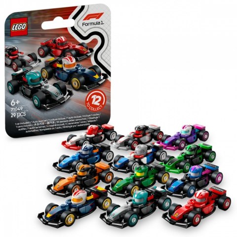 Klocki Minifigures 71049 Kolekcjonerski bolid F1 (display 36 sztuk) LEGO