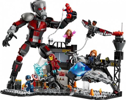 Klocki Super Heroes 76314 Kapitan Ameryka: Wojna bohaterów - bitwa LEGO