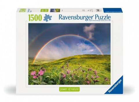 Puzzle 1500 elementów Tęcza nad łąka Ravensburger Polska