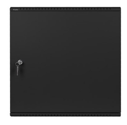 Szafa instalacyjna rack wisząca 19 cali 6U+3U 540x200 niskoprofilowa (złożona) czarna Lanberg