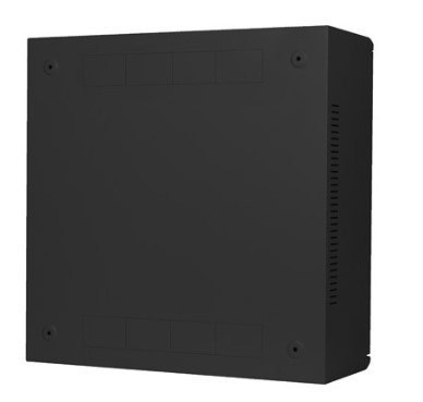 Szafa instalacyjna rack wisząca 19 cali 6U+3U 540x200 niskoprofilowa (złożona) czarna Lanberg