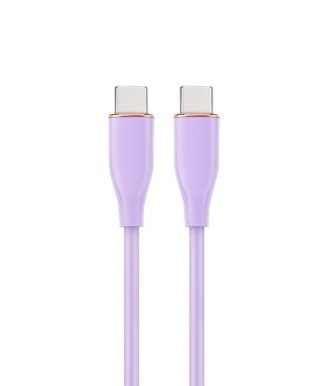 Kabel USB C(M) do USB C(M) 1.5M fioletowy Gembird