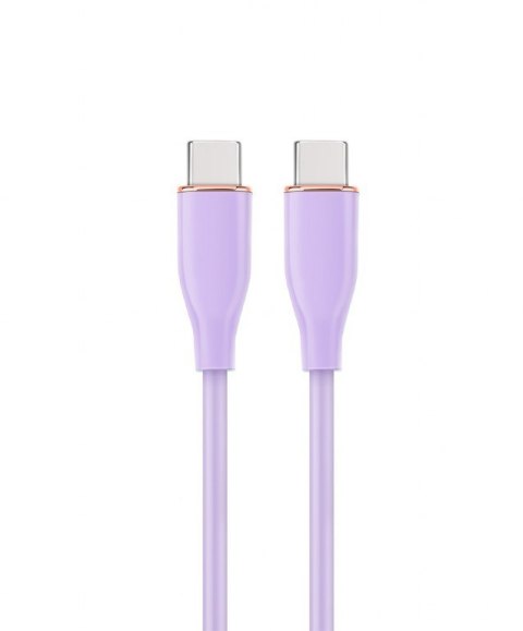 Kabel USB C(M) do USB C(M) 1.5M fioletowy Gembird