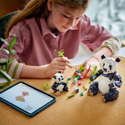 Klocki Creator 31165 Dzikie zwierzęta: rodzina pand LEGO